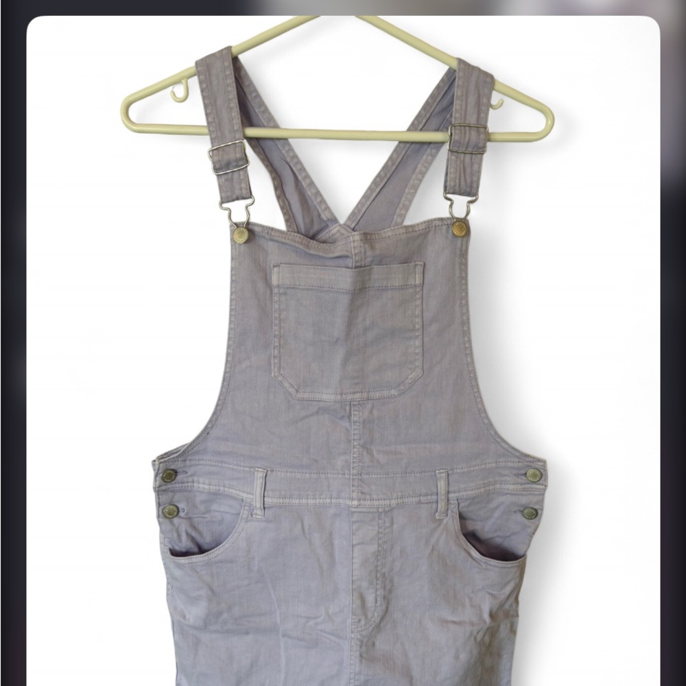 art class Light purple Denim Overall Dress